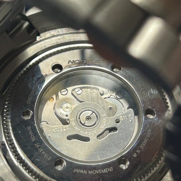 ***MENS ARAGON DIVEMASTER AUTOMATIC 45MM BRACELET WATCH*** - Picture 5 of 11